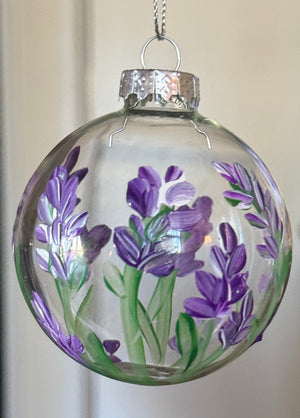 Lavender / Floral Ornaments