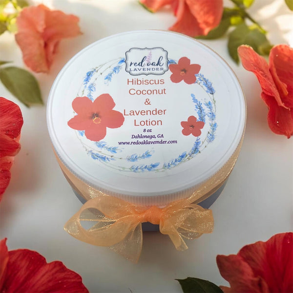 Hibiscus Coconut & Lavender Lotion
