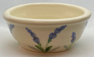 Lavender Artisan-Crafted Handpainted Pottery